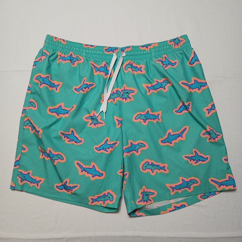 Chubbies Men's Swim Shorts The Apex‎ Swimmers 2XL inseam 7"